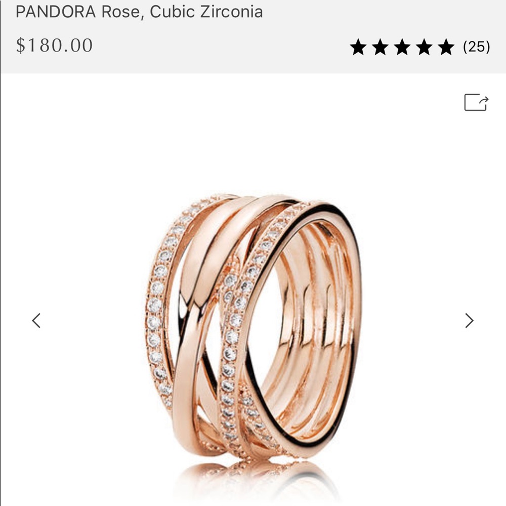 Pandora Rose CZ Ring